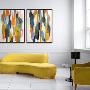 untitled 25-16 by Thérèse Murdza  Image: Staged photo shown with 'untitled 25-17'  for scale and inspiration. 