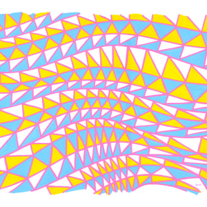 Pattern Study 1 – Framed Original Drawing by Debbie Clapper