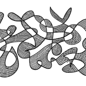 "Whirlwind 1" Drawing 4x6 by Debbie Clapper