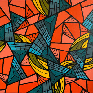 Sequence 2 - Original Painting by Debbie Clapper