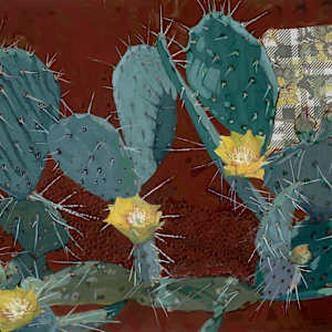 Cactus Chains with Halos and Spines by Jenna Lineweaver, Image 1.