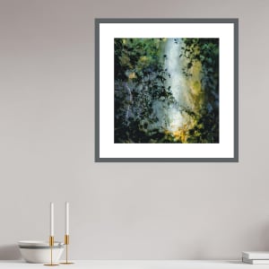 Creek Light ( 1 of 5) by Caroline Fraser  Image: framed view