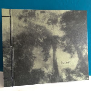forest - second edition hand sewn book by Caroline Fraser 