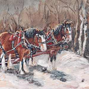 Winter Team by Alexandra Verboom Fritz