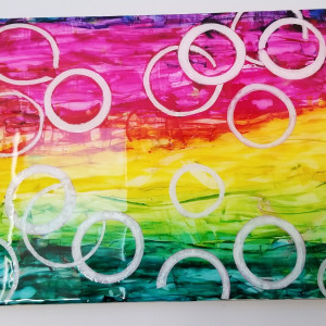 Rainbow Bubbles by Tana Hensley 