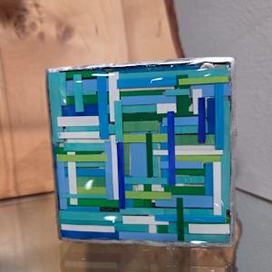 MODERN MINI'S RESIN COLLAGE ARTWORK by Tana Hensley, Image 22.