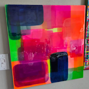 Bright, Bold, Rich Colorful Layered Resin Art by Tana Hensley, Image 14.