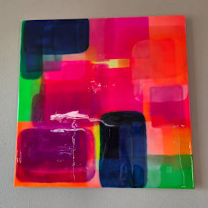 Bright, Bold, Rich Colorful Layered Resin Art by Tana Hensley, Image 19.