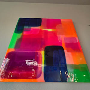 Bright, Bold, Rich Colorful Layered Resin Art by Tana Hensley, Image 16.