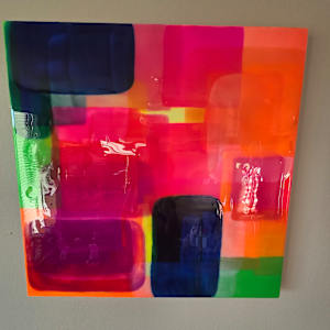 Bright, Bold, Rich Colorful Layered Resin Art by Tana Hensley, Image 10.