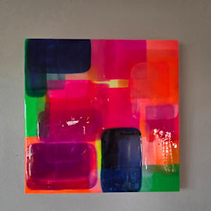Bright, Bold, Rich Colorful Layered Resin Art by Tana Hensley, Image 2.