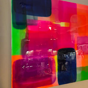 Bright, Bold, Rich Colorful Layered Resin Art by Tana Hensley, Image 18.