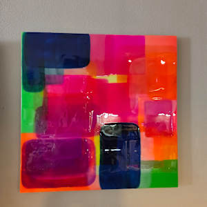 Bright, Bold, Rich Colorful Layered Resin Art by Tana Hensley, Image 21.