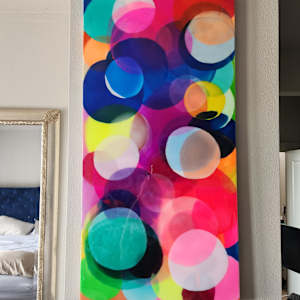 Abstract Resin Bright Spheres by Tana Hensley, Image 6.