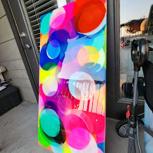 Abstract Resin Bright Spheres by Tana Hensley, Image 1.