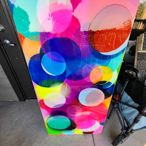 Abstract Resin Bright Spheres by Tana Hensley, Image 3.