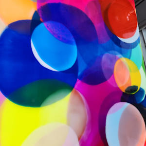 Abstract Resin Bright Spheres by Tana Hensley, Image 4.