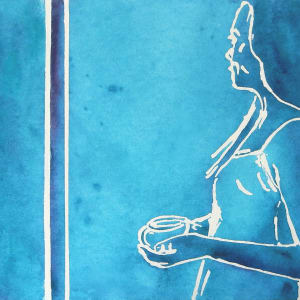 Pensiero in Blu by Silvia Busetto 