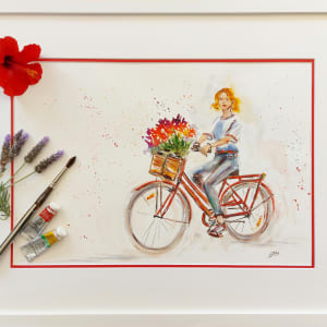 A Basket Full of Blooms by Silvia Busetto 