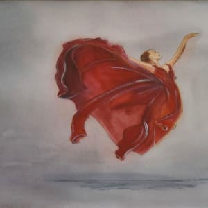 Ballerina rossa 2 by Silvia Busetto 