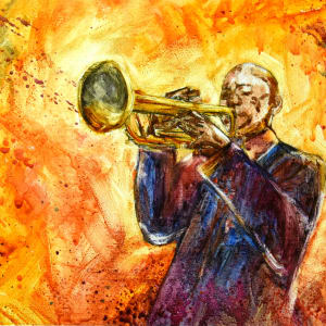 Jazz Trumpet by Silvia Busetto 