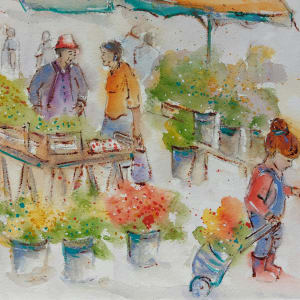 Flower Market by Silvia Busetto 