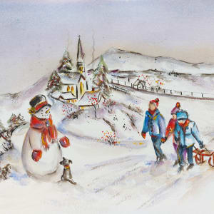 Toboggan Time by Silvia Busetto