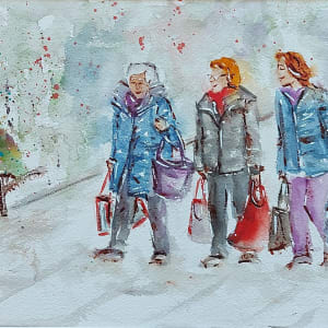 Tre allegre Comari - Three Merry Wives by Silvia Busetto 