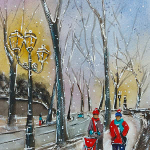 Winter Walk 3 - Passeggiata d'Inverno 3 by Silvia Busetto 