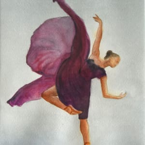 Ballerina Viola by Silvia Busetto 