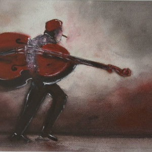 The Bassist by Silvia Busetto 