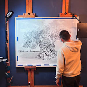 Olive Tree of Vouves by Gunnar Norquist 