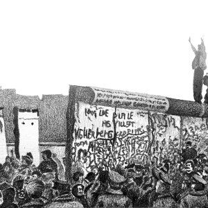 Fall of the Berlin Wall by Gunnar Norquist 