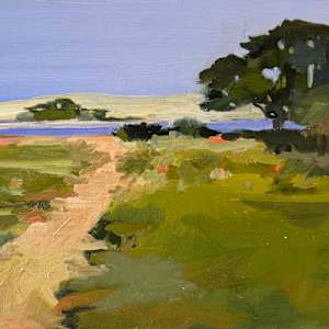 Chilmark Pond Path by Anne Besse-Shepherd