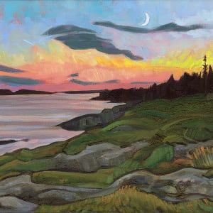 Sunset on Isle Royale by Heather Friedli