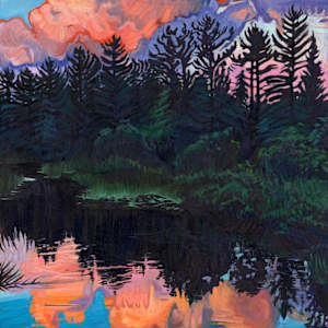 Dusk Reflections by Heather Friedli