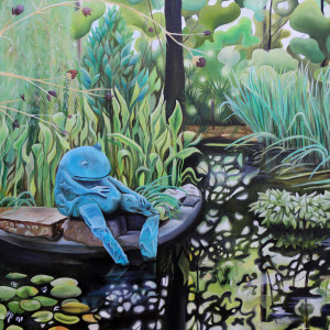 Frog Pond, ATL Botanical Garden by Emma Knight