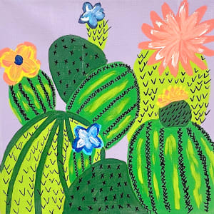 Cactus Blossoms by Jordyn Witted