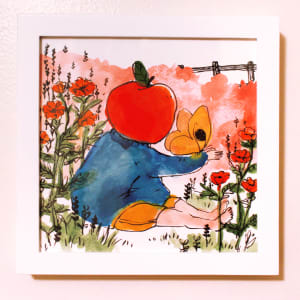 Apple in the Garden by Rebekah Evans 