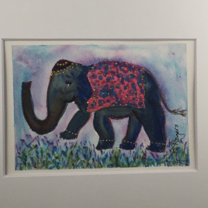 Whimsical Elephant by Bonnie Rogers