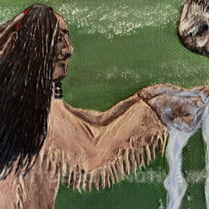 A Special Moment With My Brother by WhiteBear Native Art/Kathy S. "WhiteBear" Copsey 