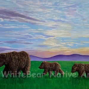 Guided By Love by WhiteBear Native Art/Kathy S. "WhiteBear" Copsey