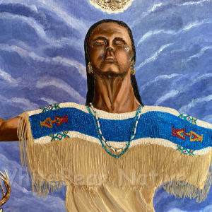 In Honor Of All Those Who Come To Protect & Guide Me by WhiteBear Native Art/Kathy S. "WhiteBear" Copsey 