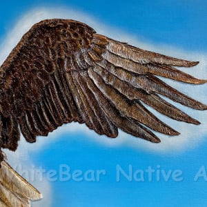 Journey With Wisdom, Guidance, & Strength by WhiteBear Native Art/Kathy S. "WhiteBear" Copsey 