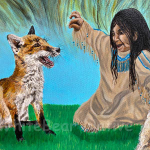 Lovely Long Life by WhiteBear Native Art/Kathy S. "WhiteBear" Copsey 
