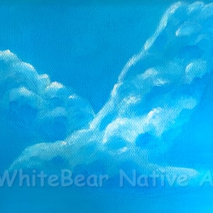 Messages From Our Ancestors by WhiteBear Native Art/Kathy S. "WhiteBear" Copsey 