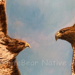 Messengers Of The Sky by WhiteBear Native Art/Kathy S. "WhiteBear" Copsey 