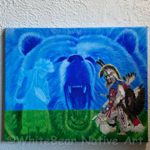 Resilience by WhiteBear Native Art/Kathy S. "WhiteBear" Copsey 