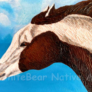 The Spirit Of Our Ancestors Resides Within Us by WhiteBear Native Art/Kathy S. "WhiteBear" Copsey 