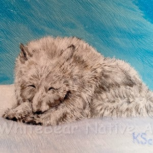The Tranquility Within by WhiteBear Native Art/Kathy S. "WhiteBear" Copsey 